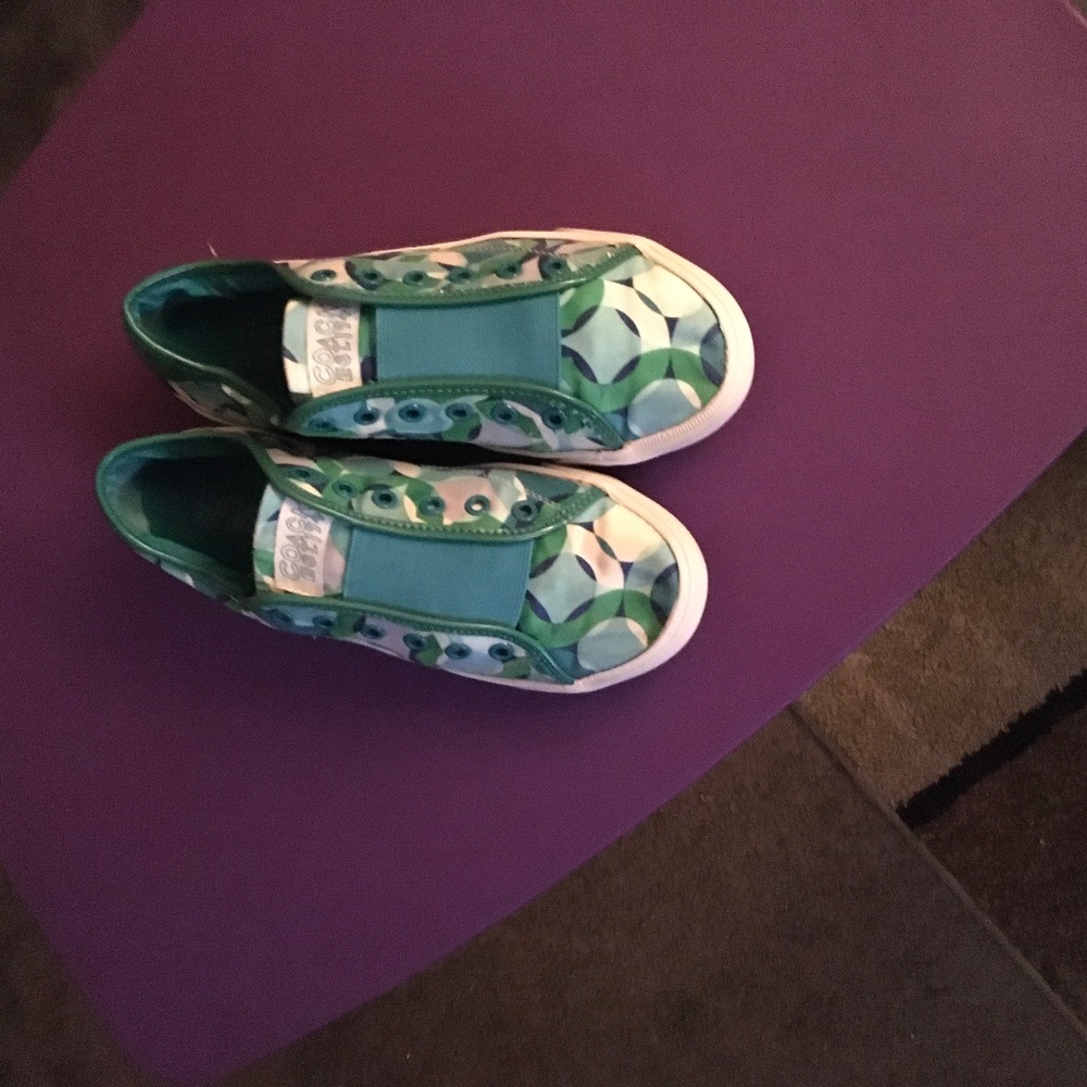 Coach slip on Sneakers Tennis size 10